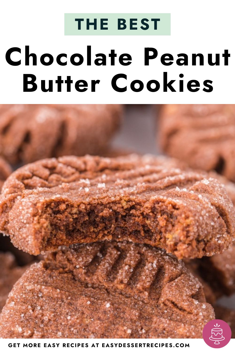 chocolate peanut butter cookies pinterest