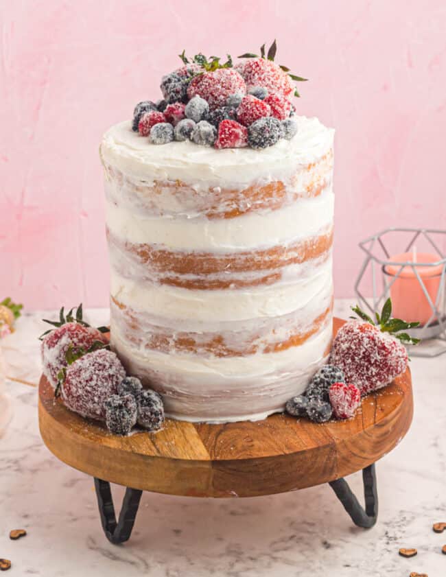 featured naked cake.