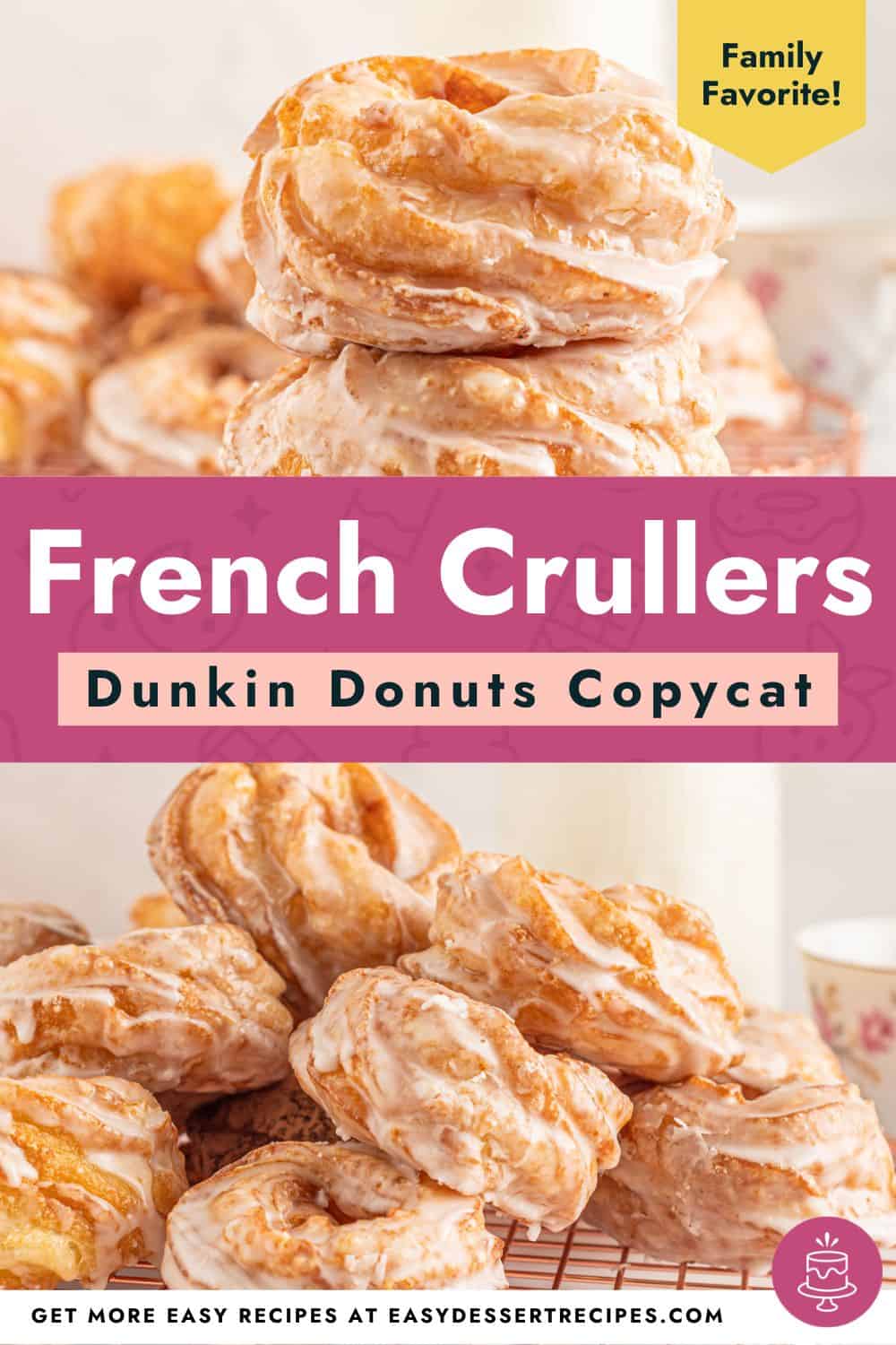 French crullers pinterest