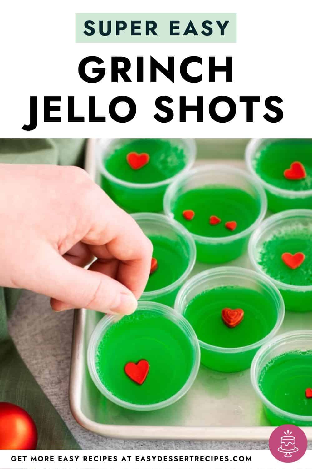 grinch jello shots pinterest