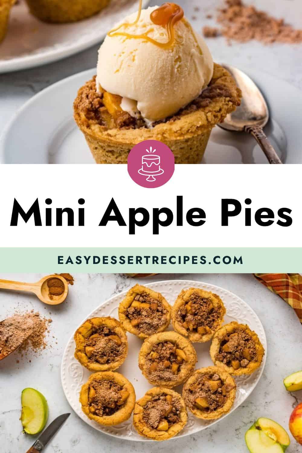 mini apple pies pinterest