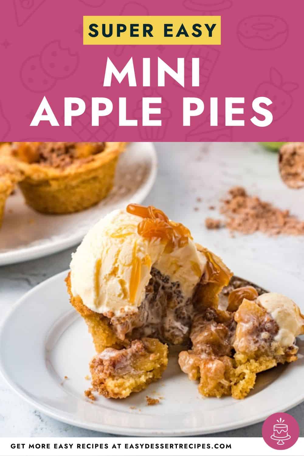 mini apple pies pinterest