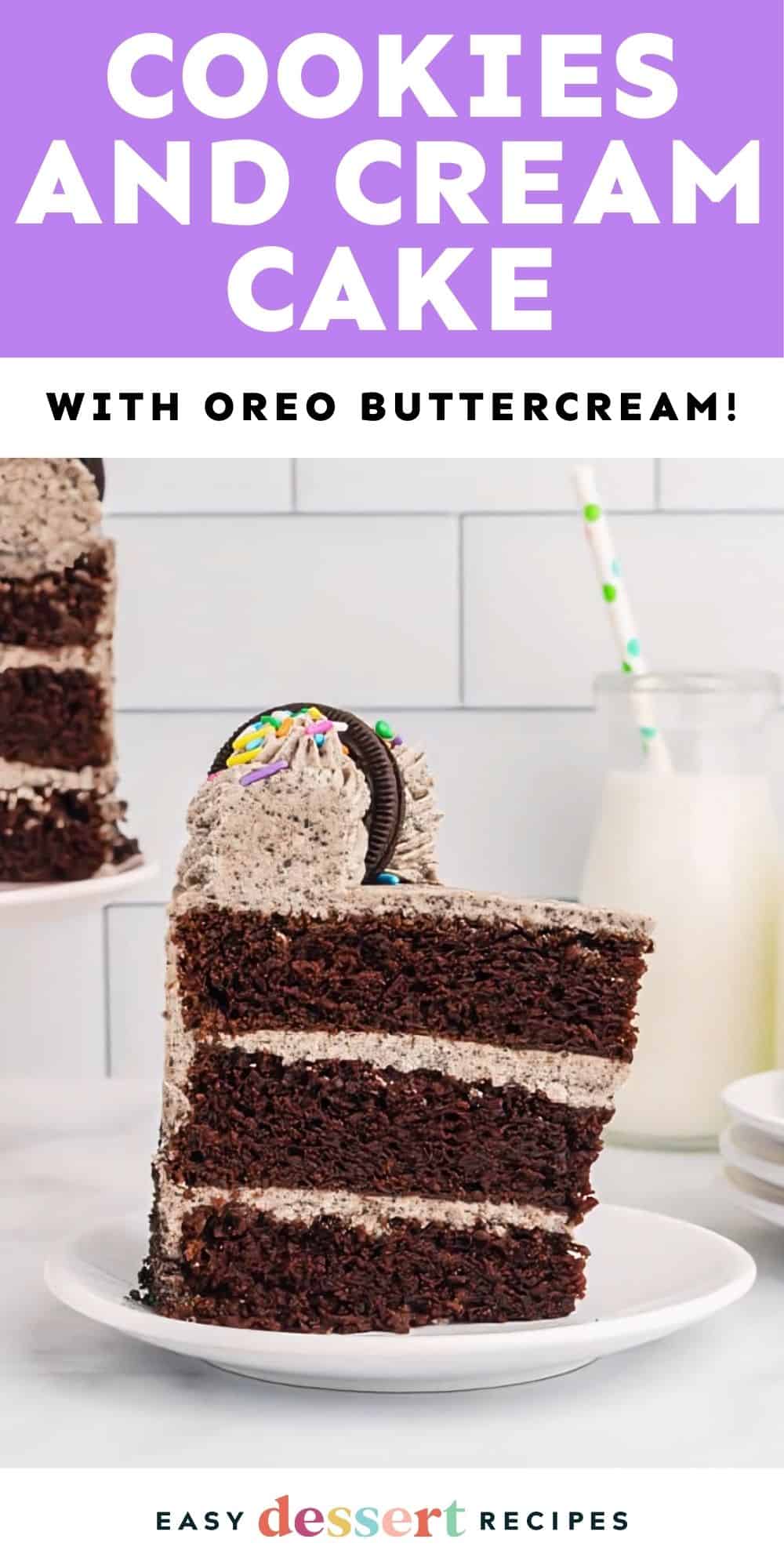 chocolate oreo cake pin.