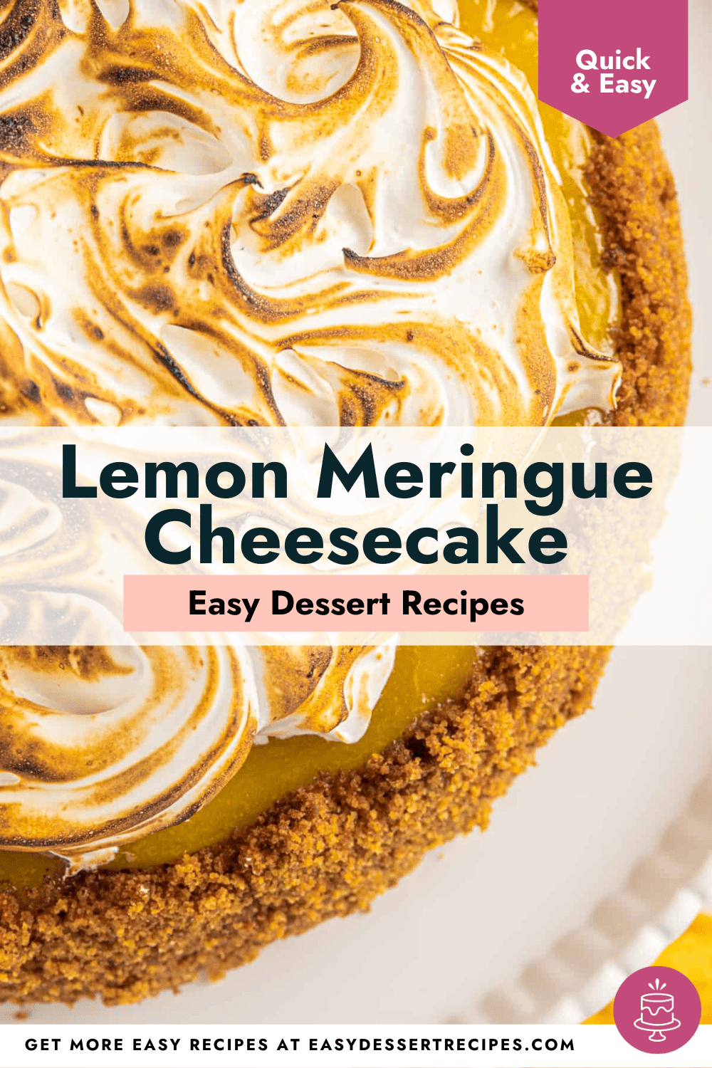 lemon meringue cheesecake pinterest
