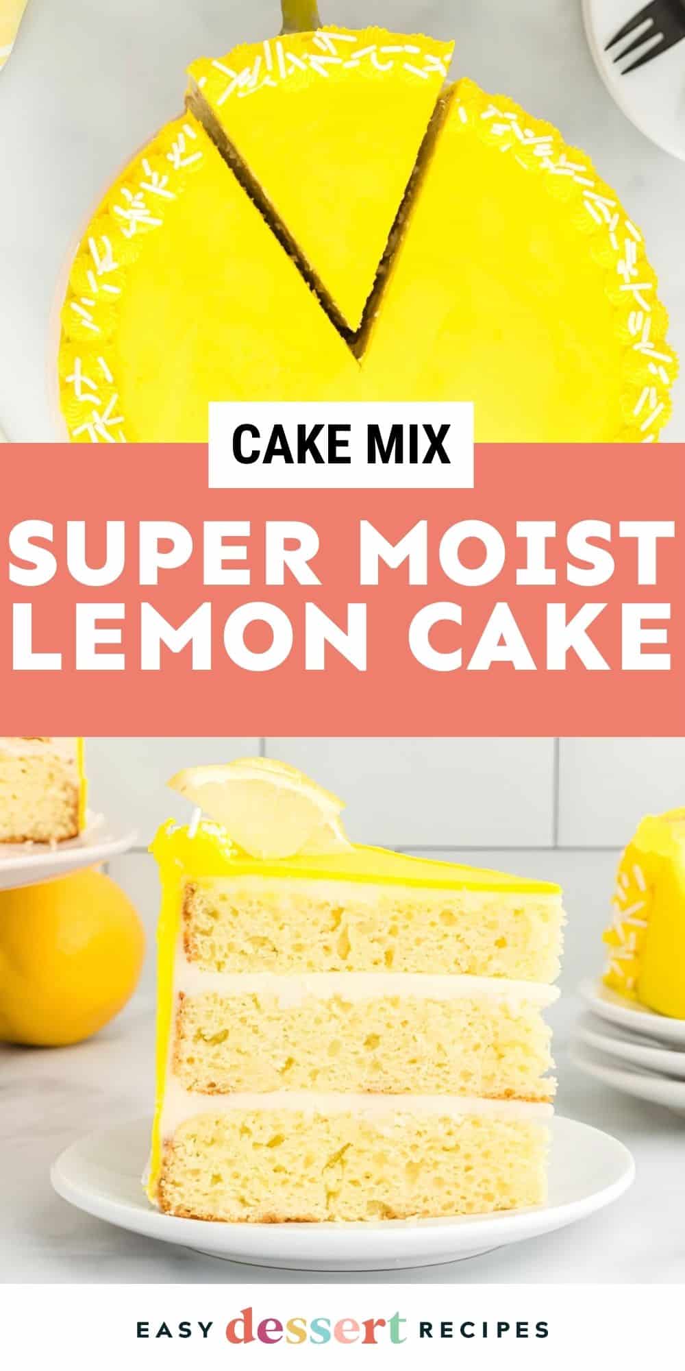 moist lemon cake pin.