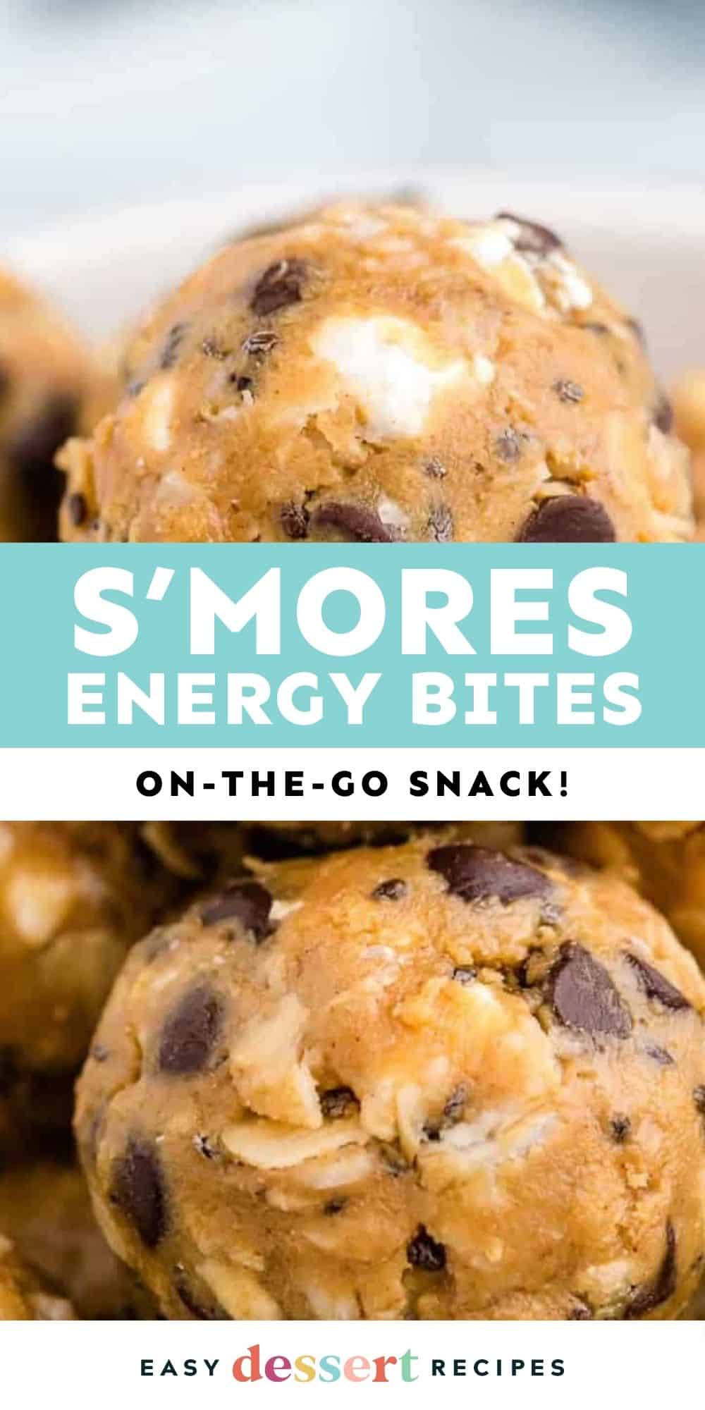 s'mores energy balls pin.