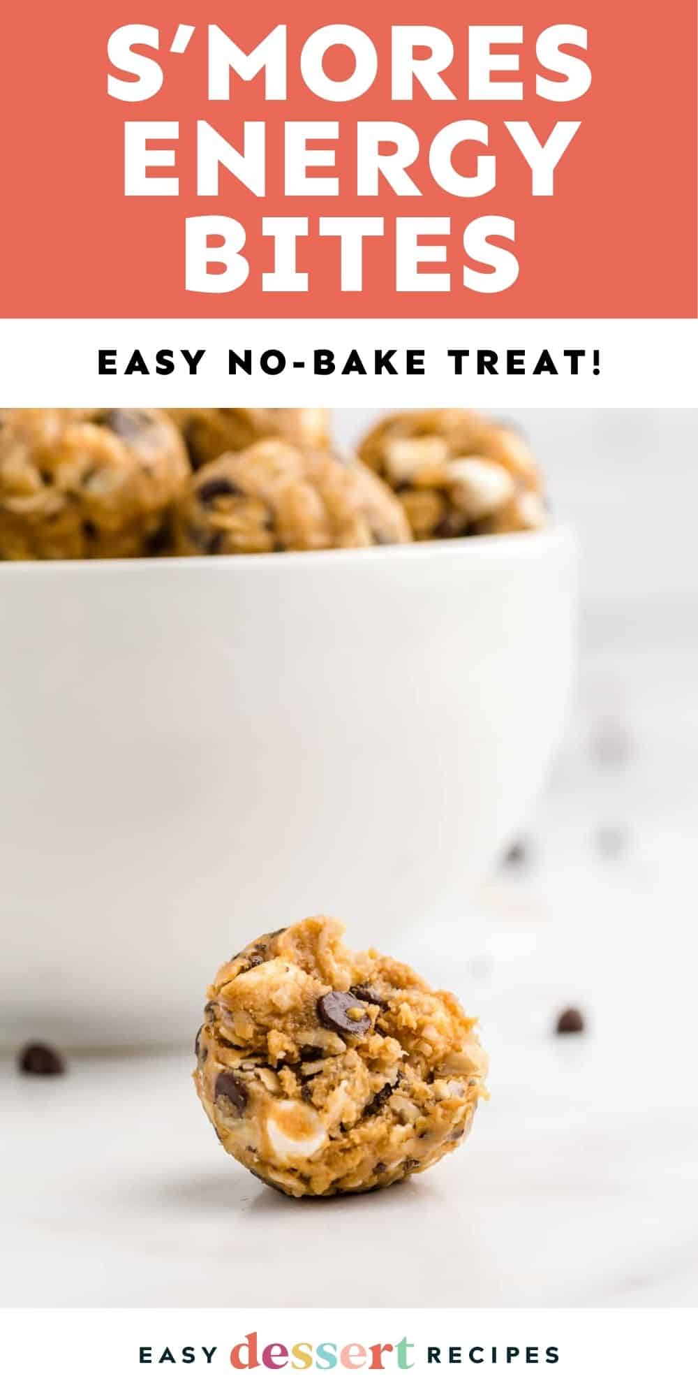 s'mores energy balls pin.