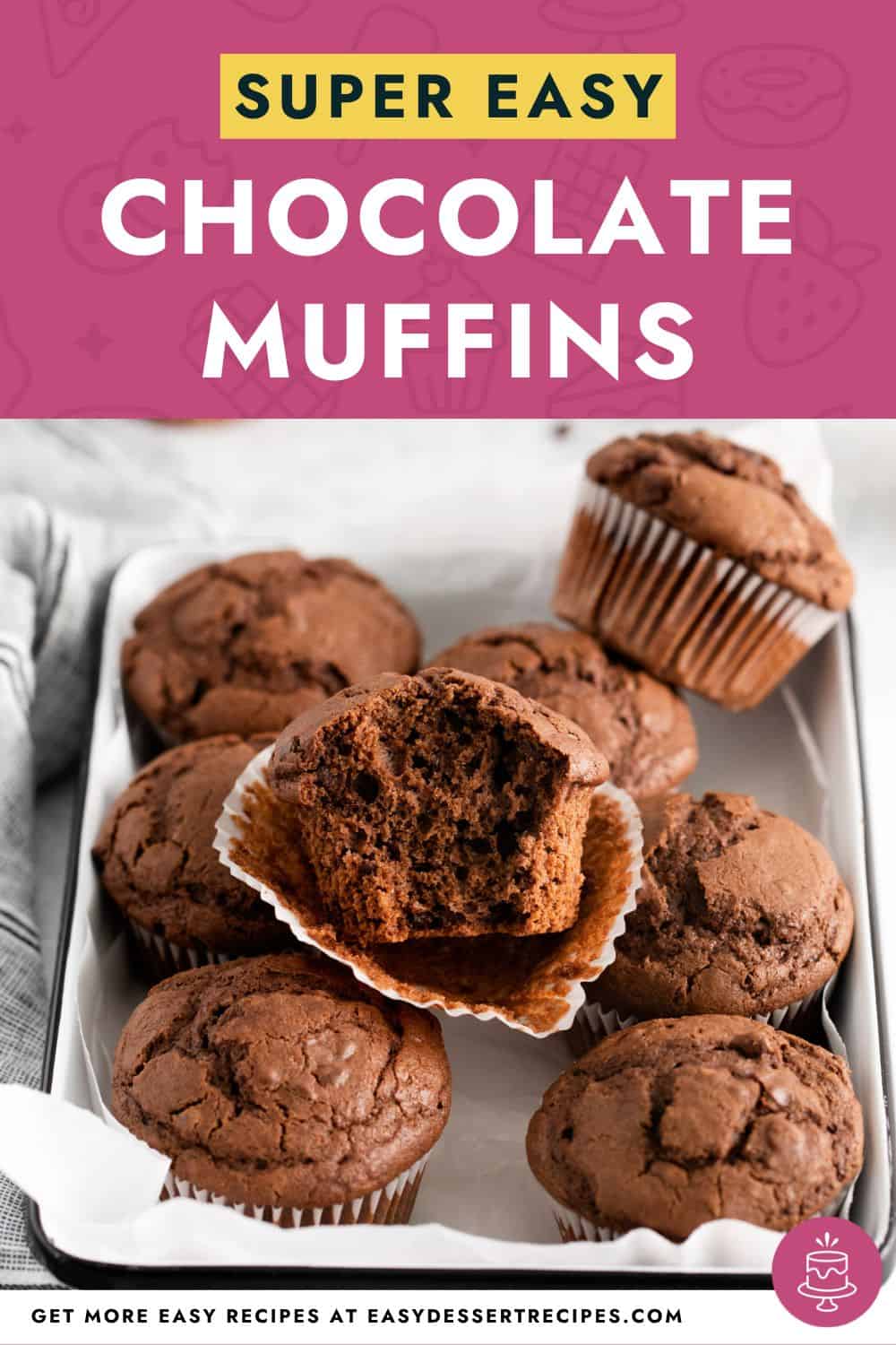 chocolate muffins pinterest