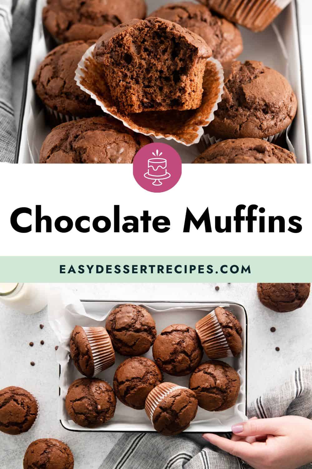 chocolate muffins pinterest