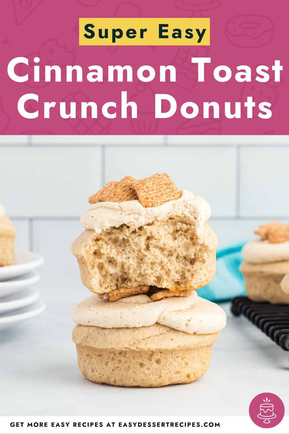 Cinnamon Toast Crunch donuts pinterest