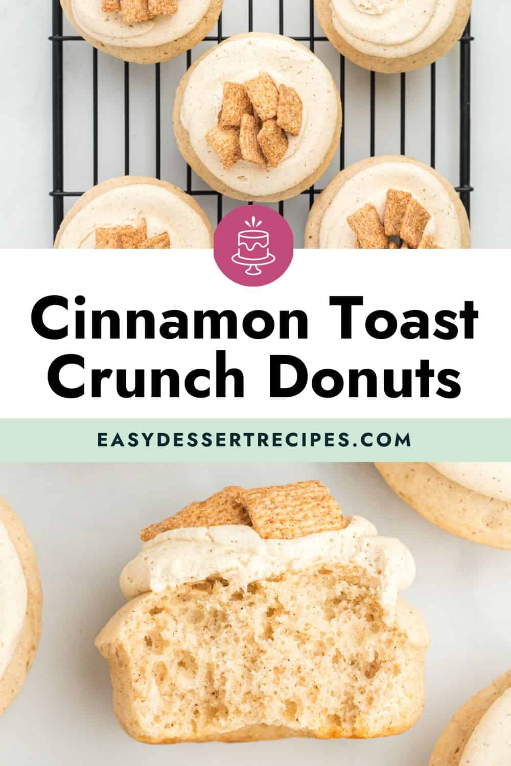Cinnamon Toast Crunch donuts pinterest