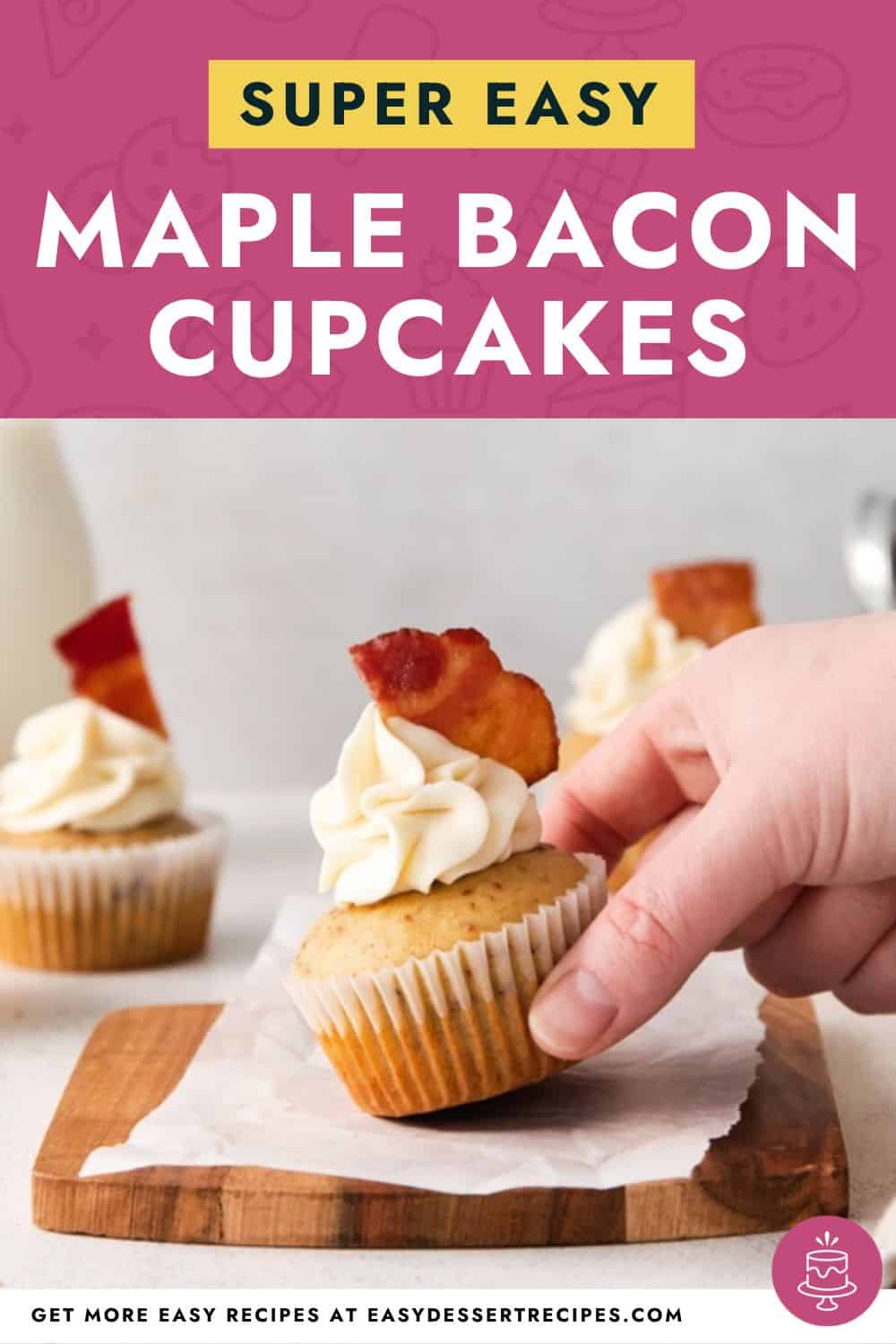 maple bacon cupcakes pinterest