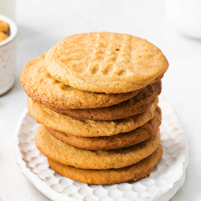 Brown Butter Peanut Butter Cookies Recipe - Easy Dessert Recipes