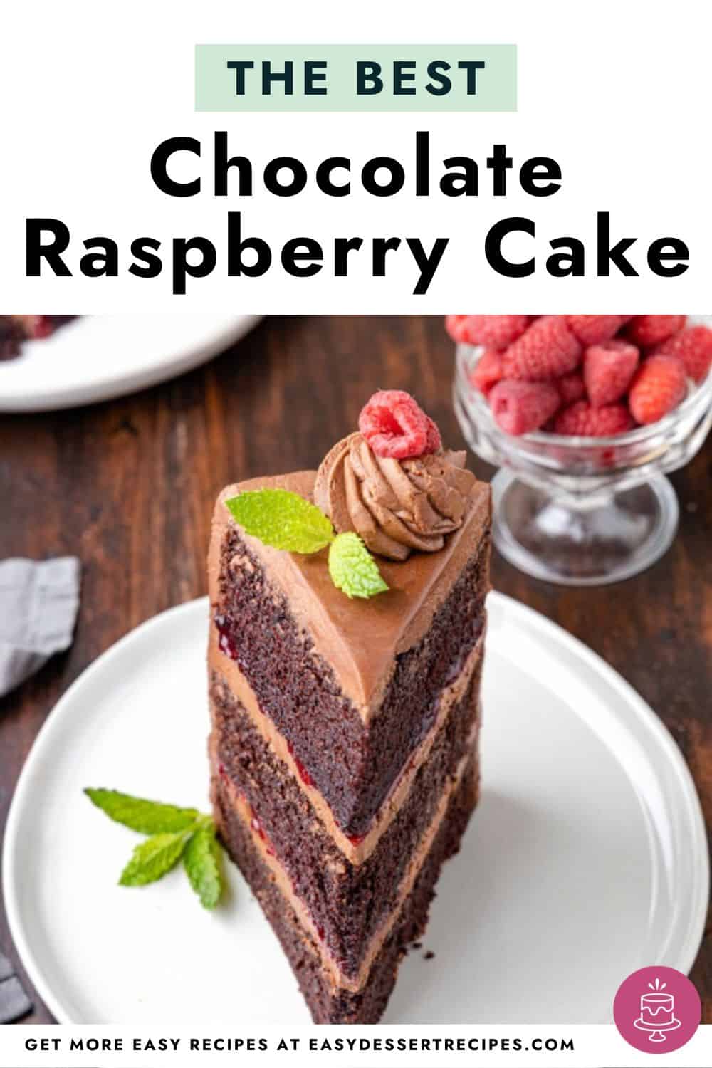 chocolate raspberry cake pinterest.