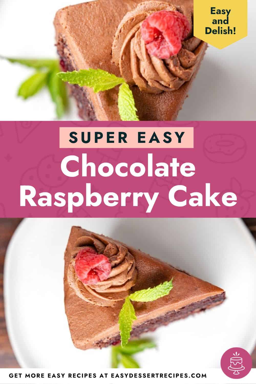 chocolate raspberry cake pinterest.