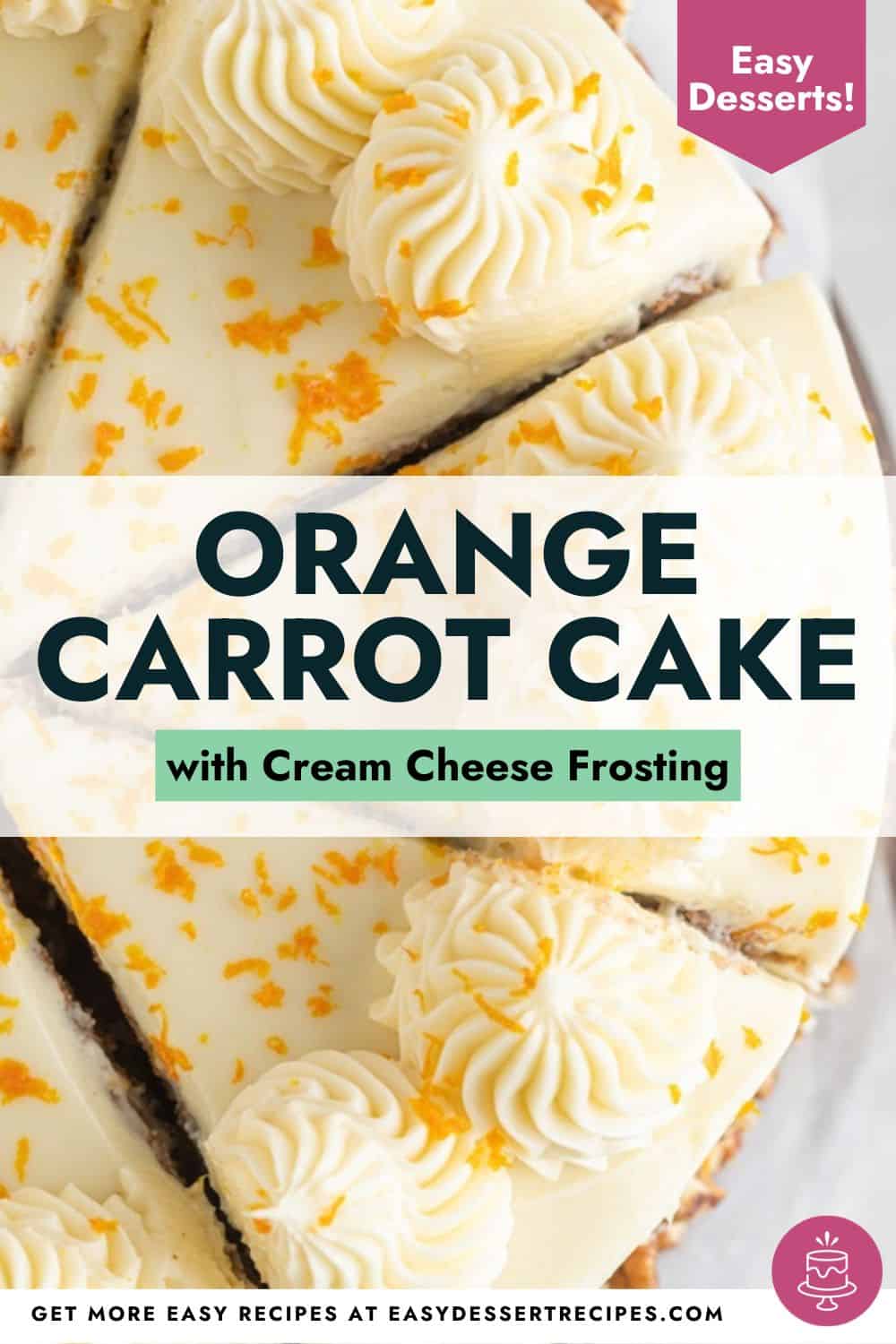 orange carrot cake pinterest