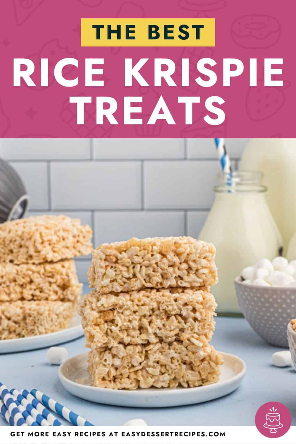 Rice Krispie treats pinterest