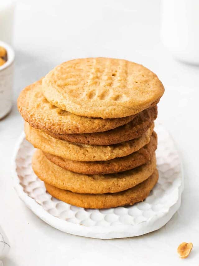 Brown Butter Peanut Butter Cookies Recipe - Easy Dessert Recipes