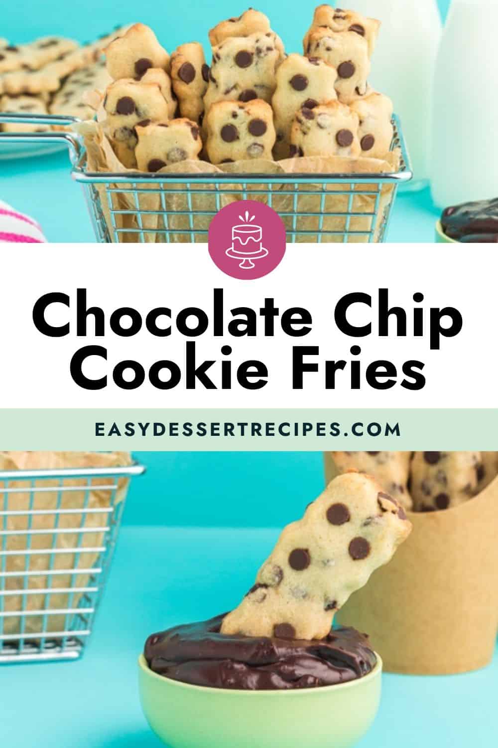 chocolate chip cookie fries pinterest