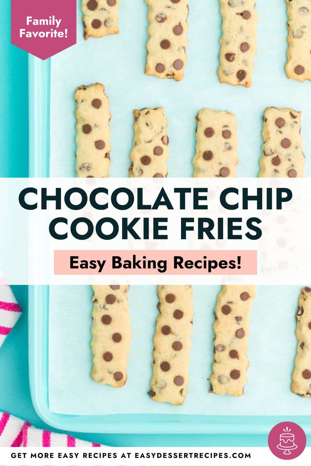 chocolate chip cookie fries pinterest