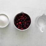 sugared cranberry ingredients