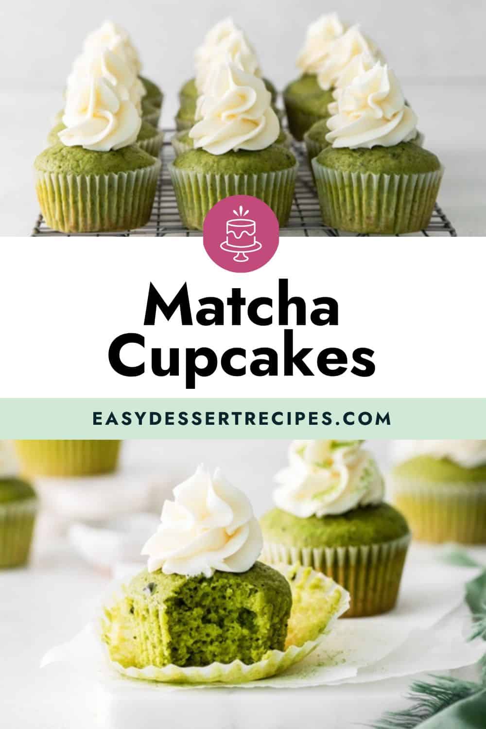 matcha cupcakes pinterest