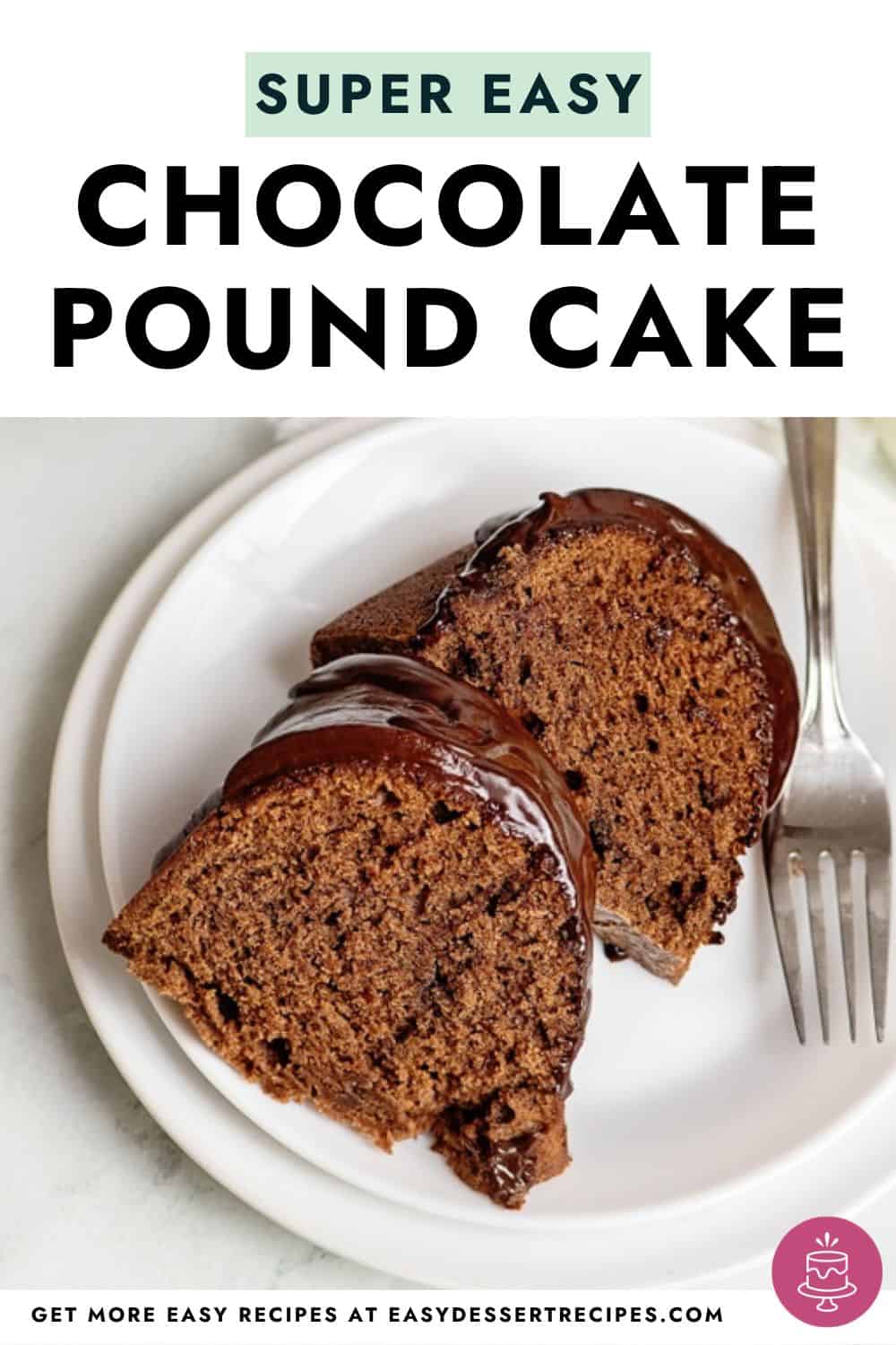 chocolate pound cake pinterest