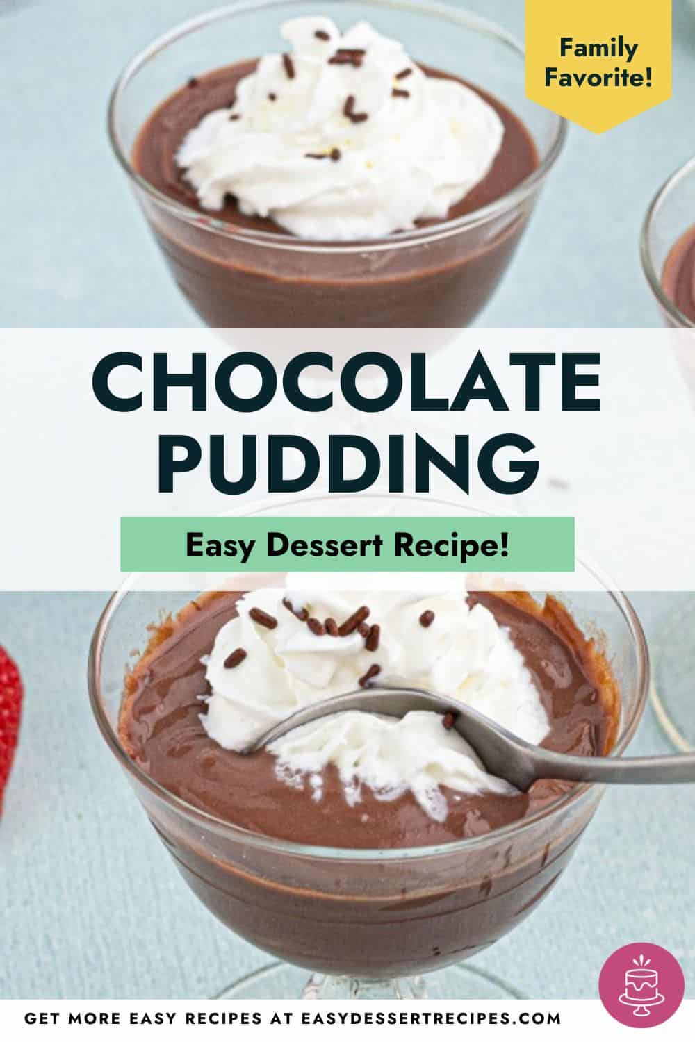 chocolate pudding pinterest