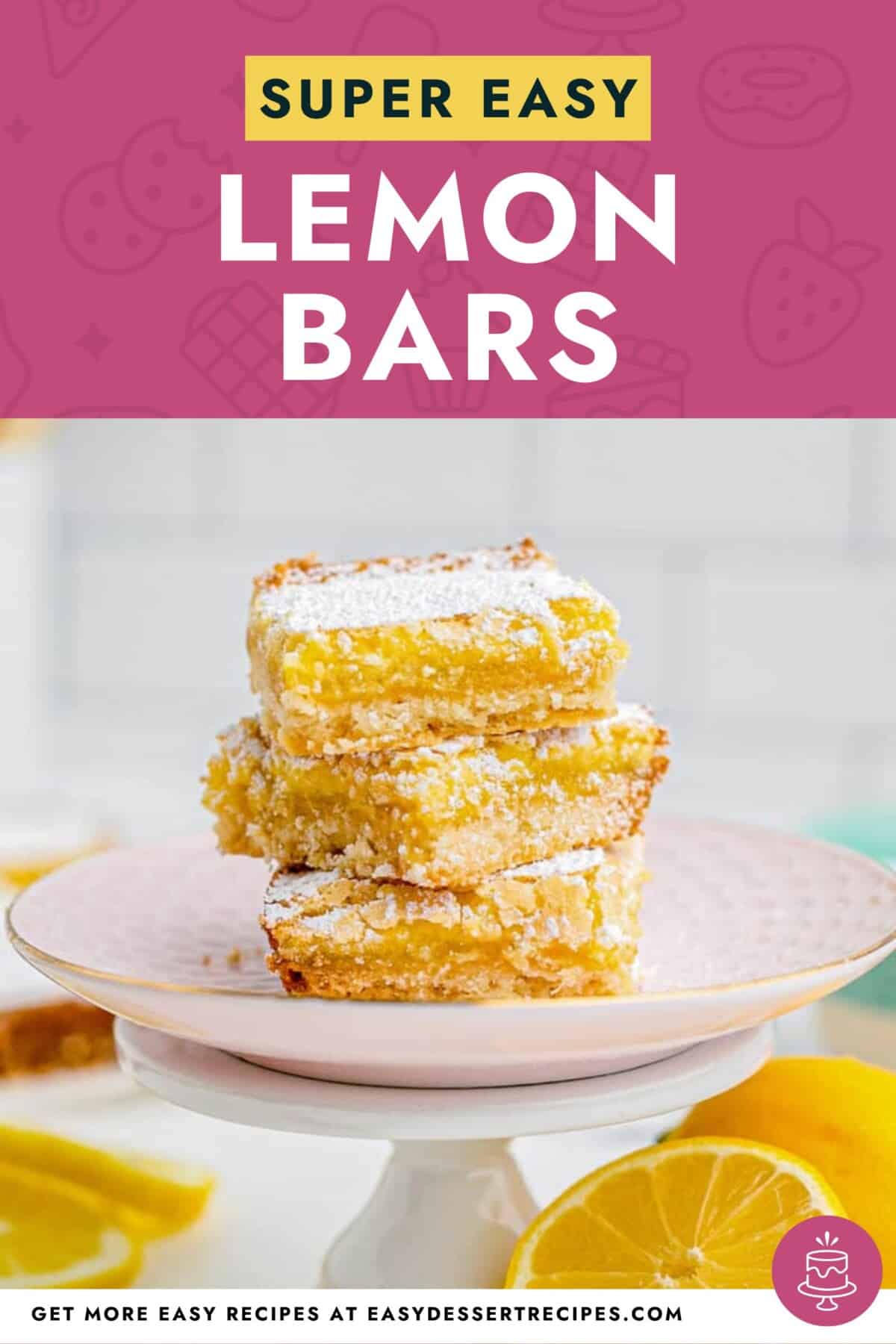 lemon bars pinterest