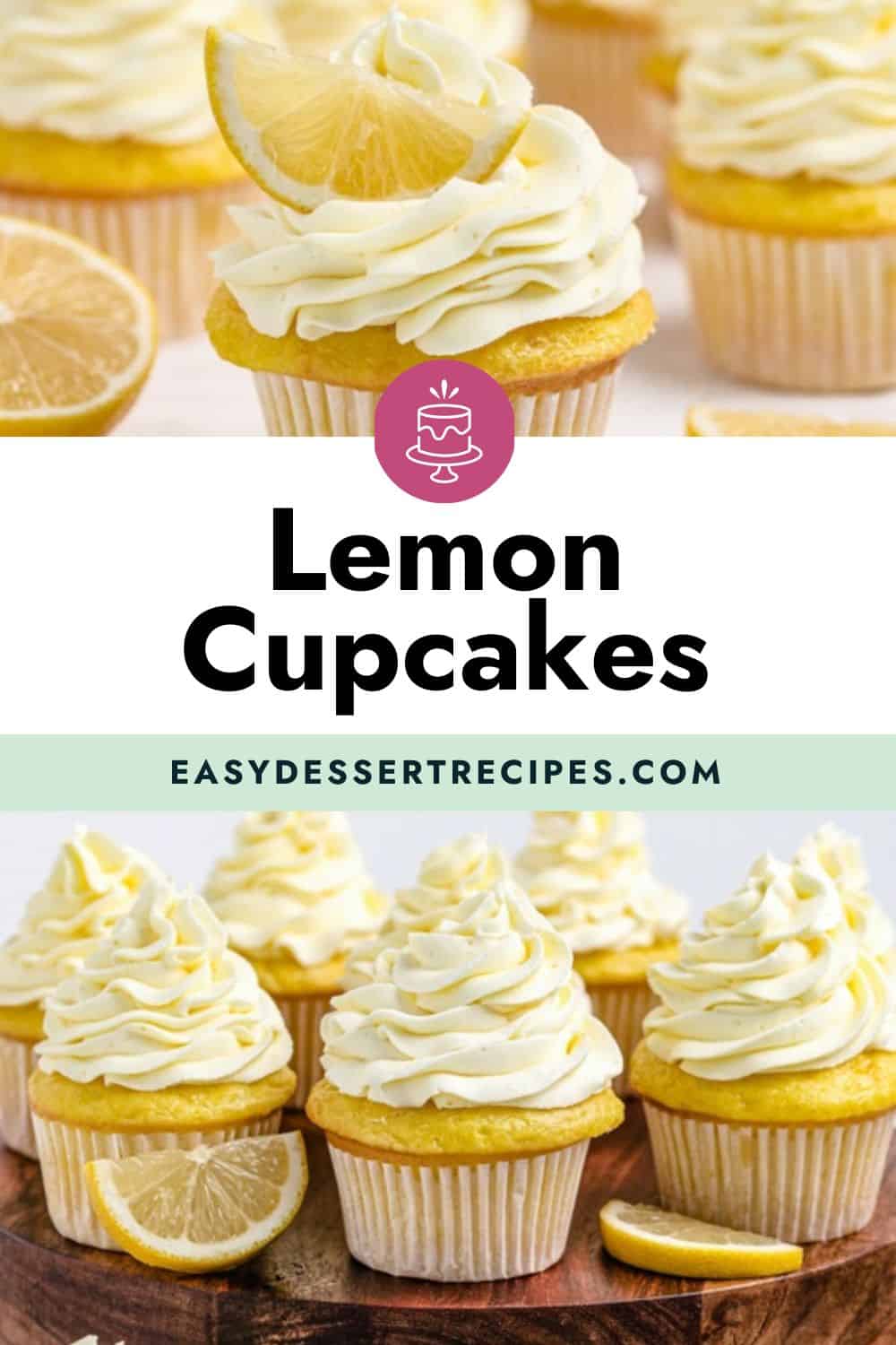 lemon cupcakes pinterest