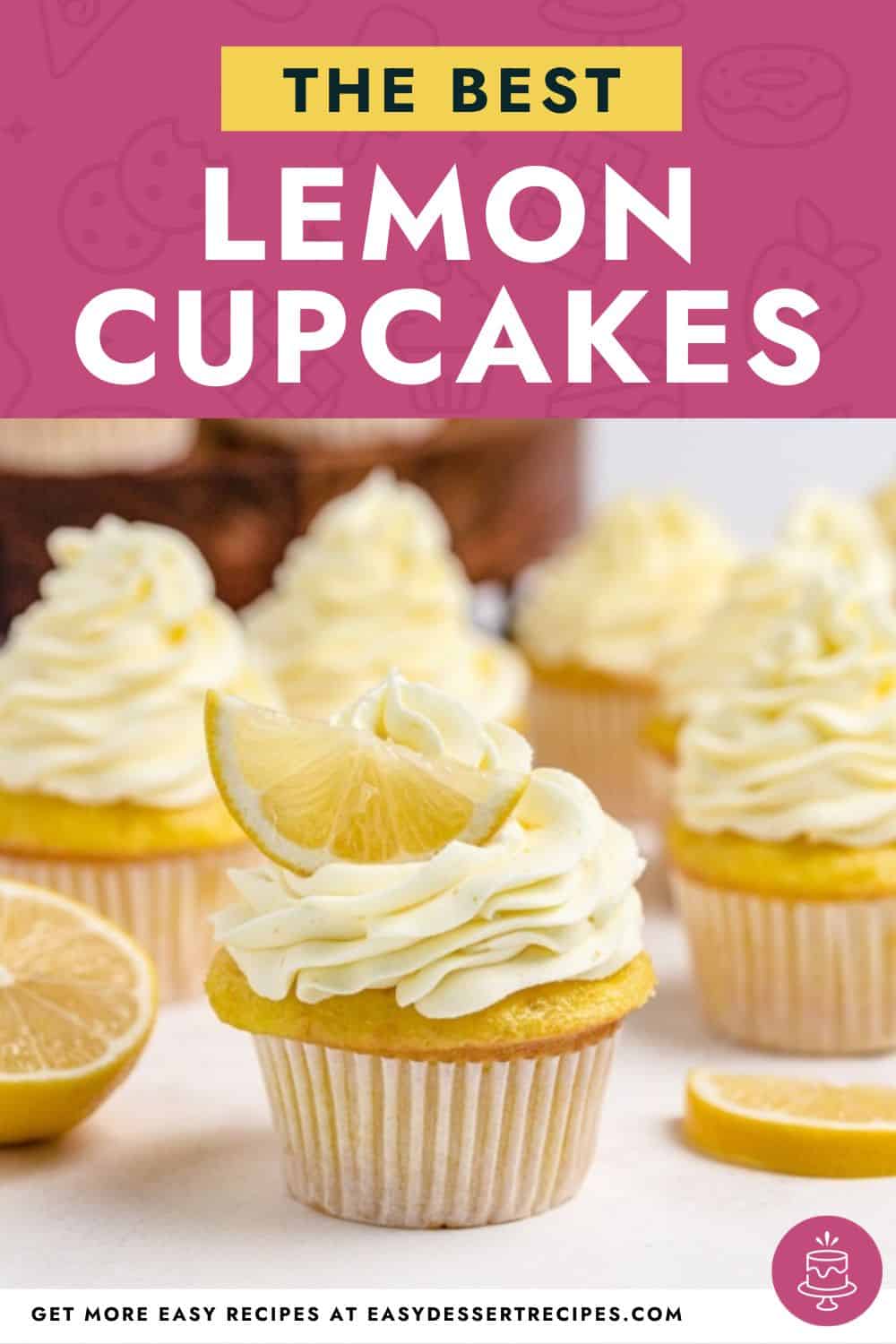 lemon cupcakes pinterest
