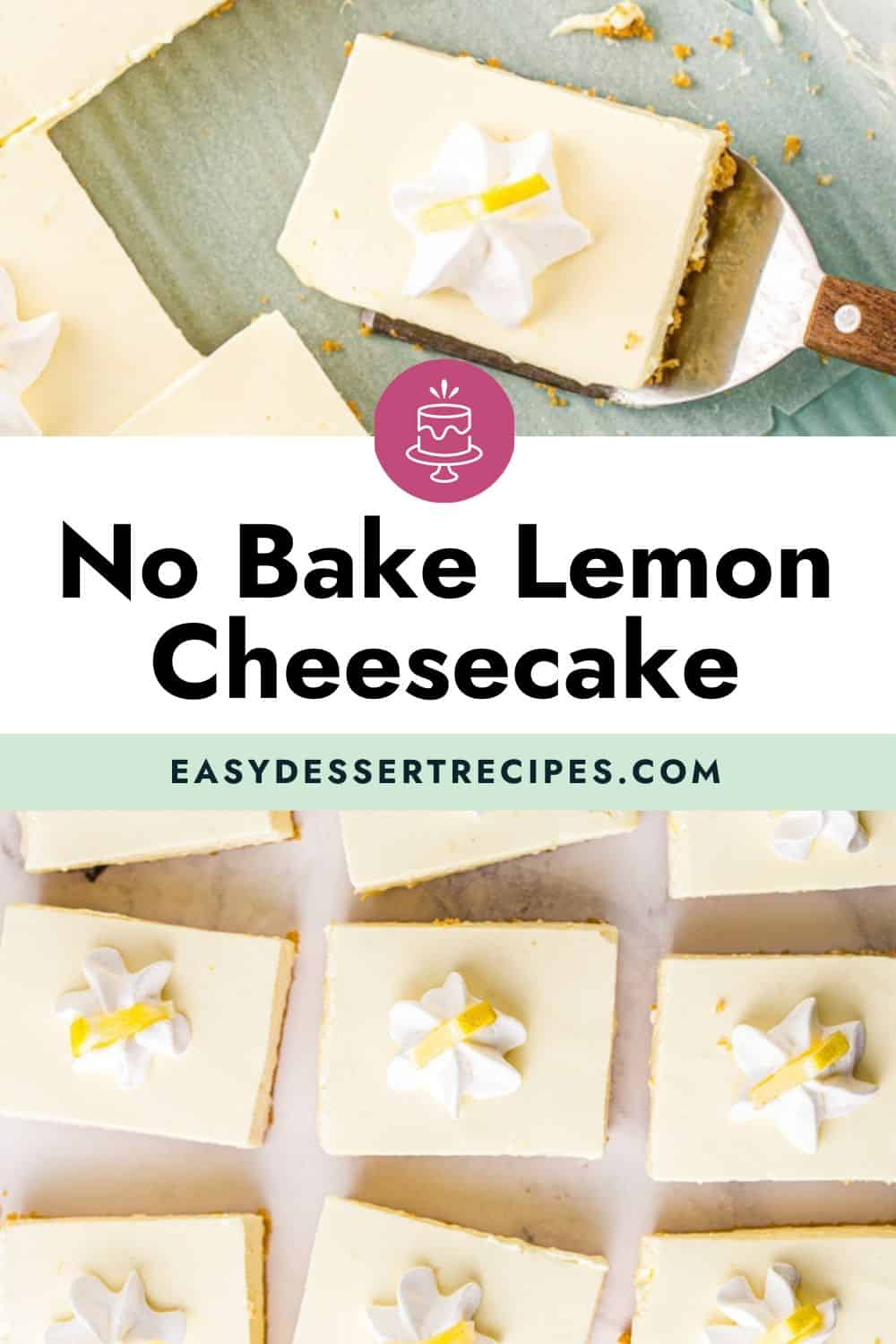 no bake lemon cheesecake pinterest