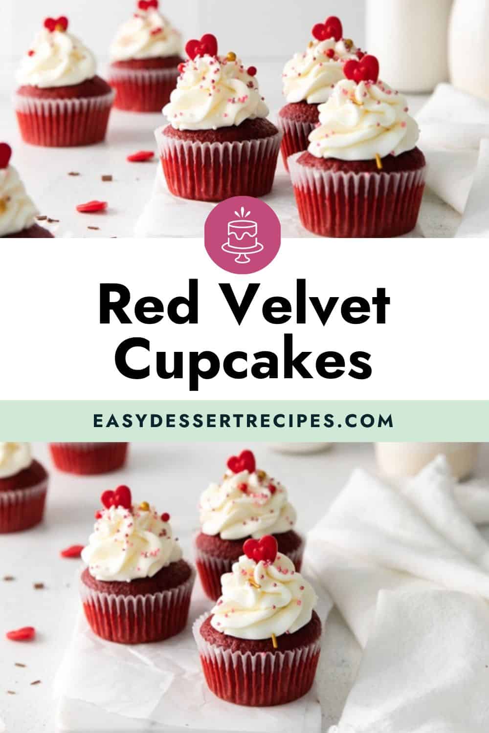 red velvet cupcakes pinterest