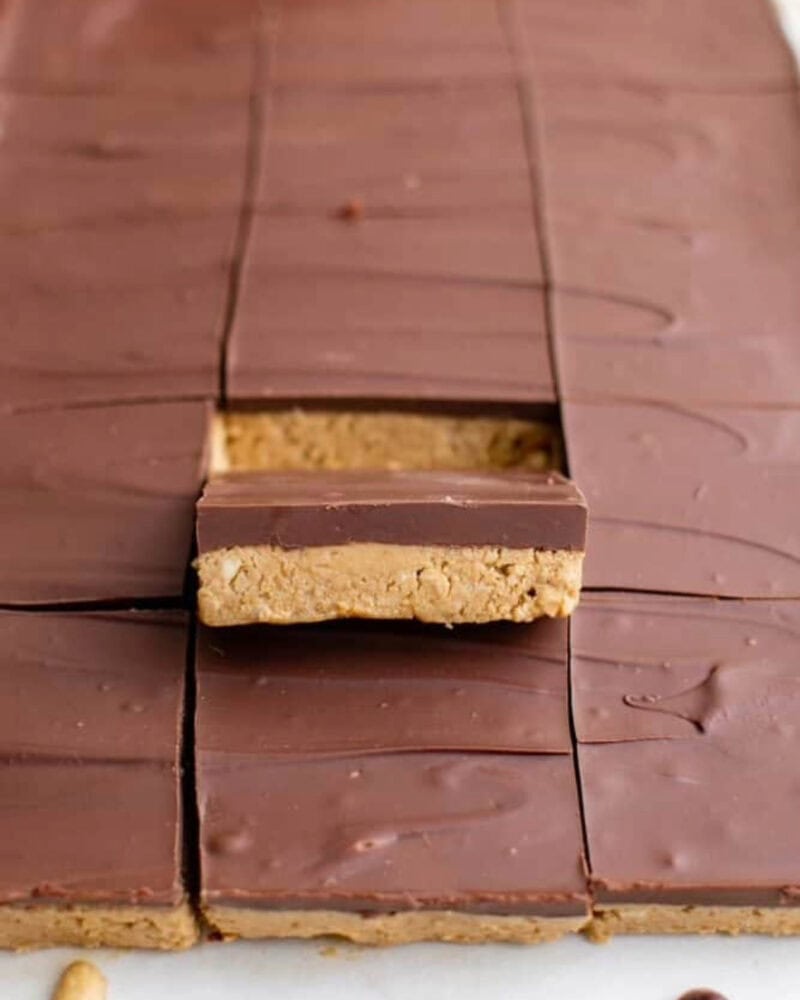 No Bake Peanut Butter Bars Recipe - Easy Dessert Recipes