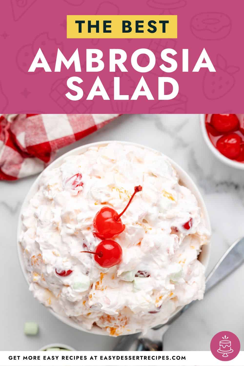 The best ambrosia salad.