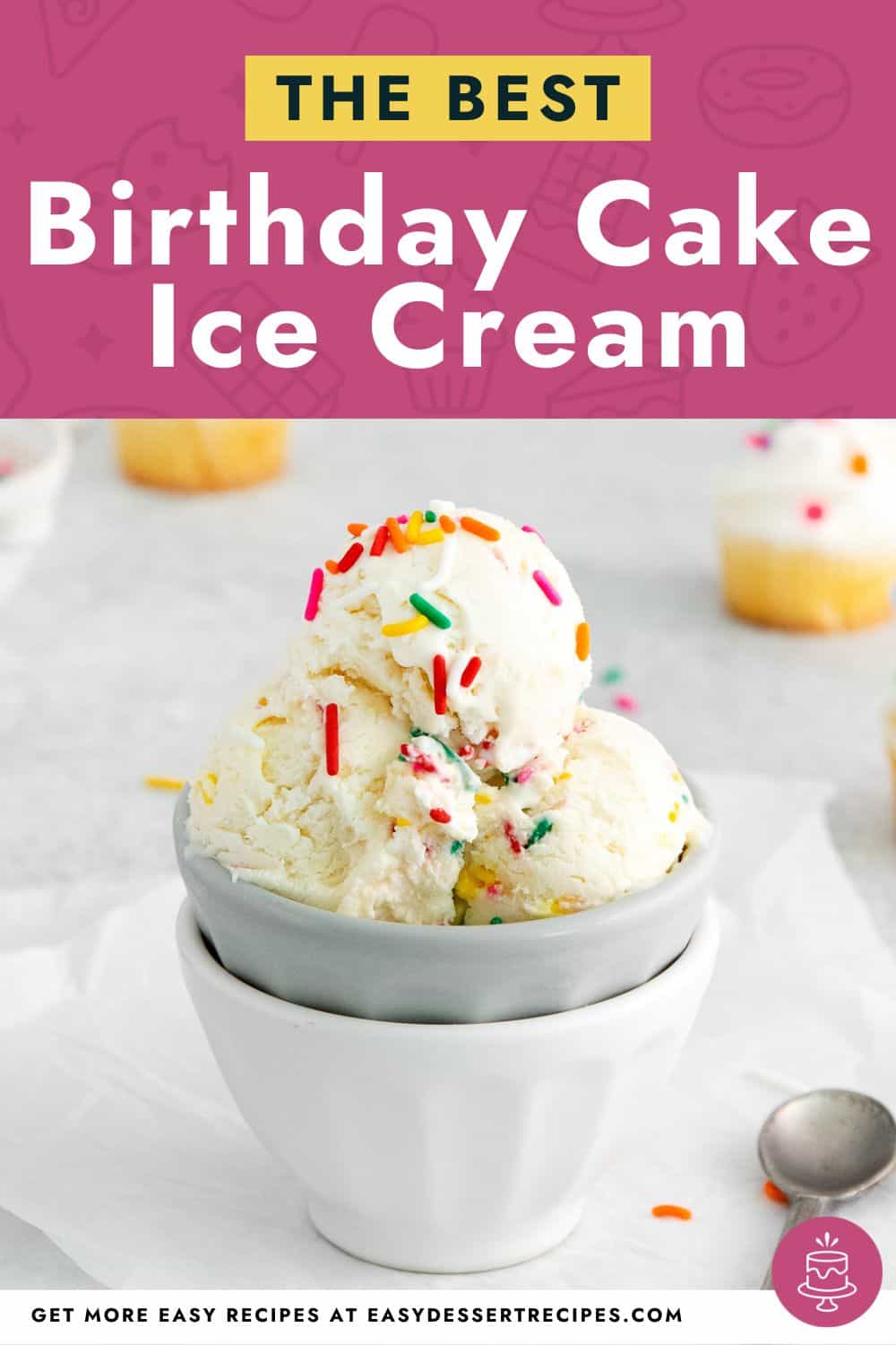 The best birthday cake ice cream.