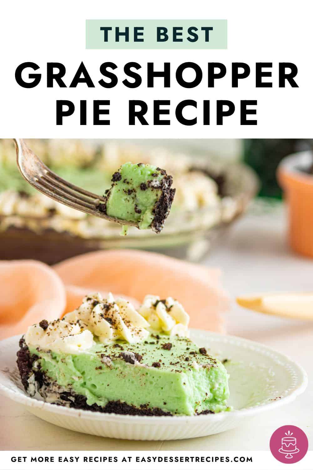 The best grasshopper pie recipe.