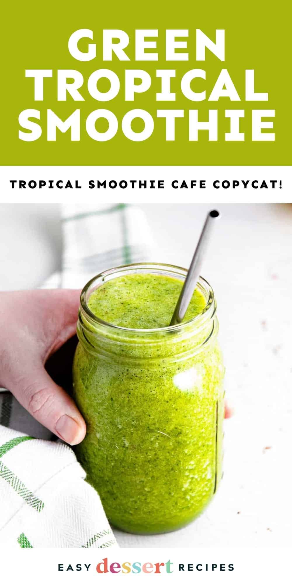 island green tropical smoothie pin.