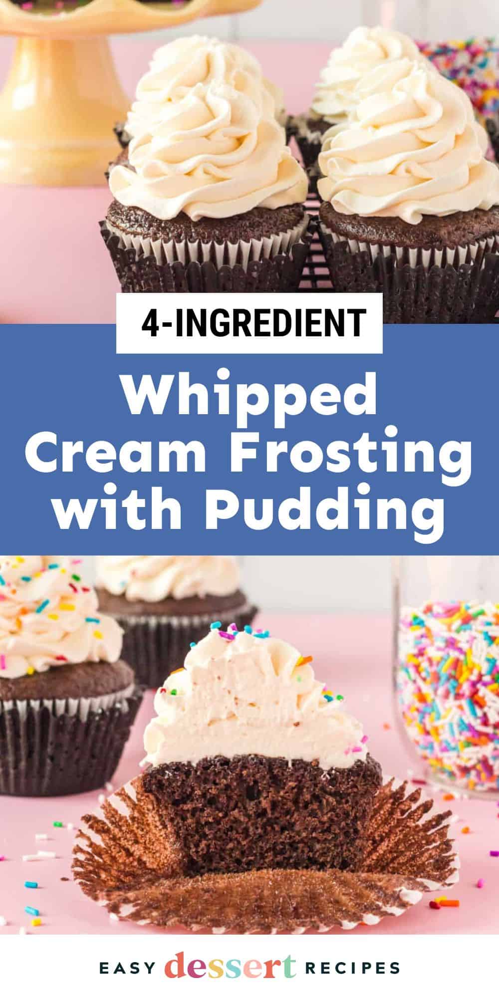 whipped cream frosting pin.