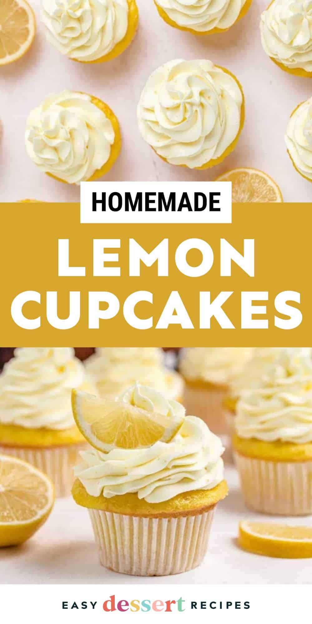 lemon cupcakes pin.