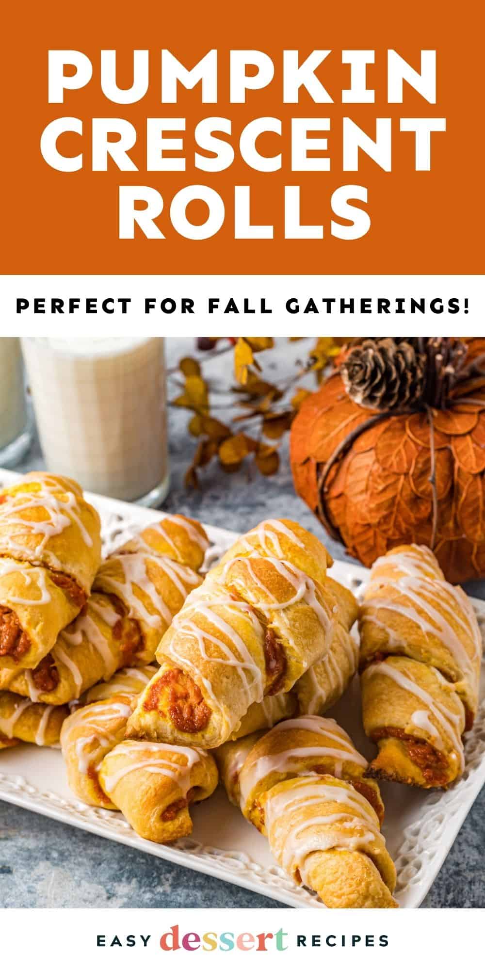 pumpkin crescent rolls pin.