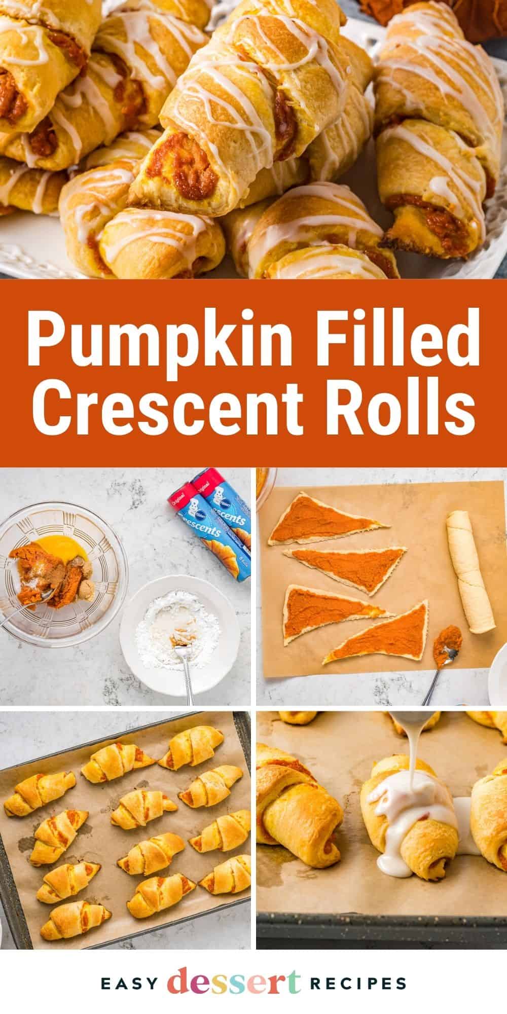 pumpkin crescent rolls pin.