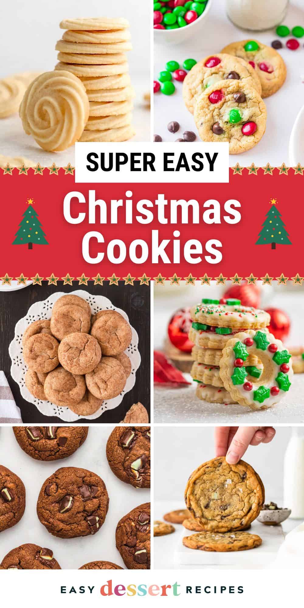 super easy christmas cookies