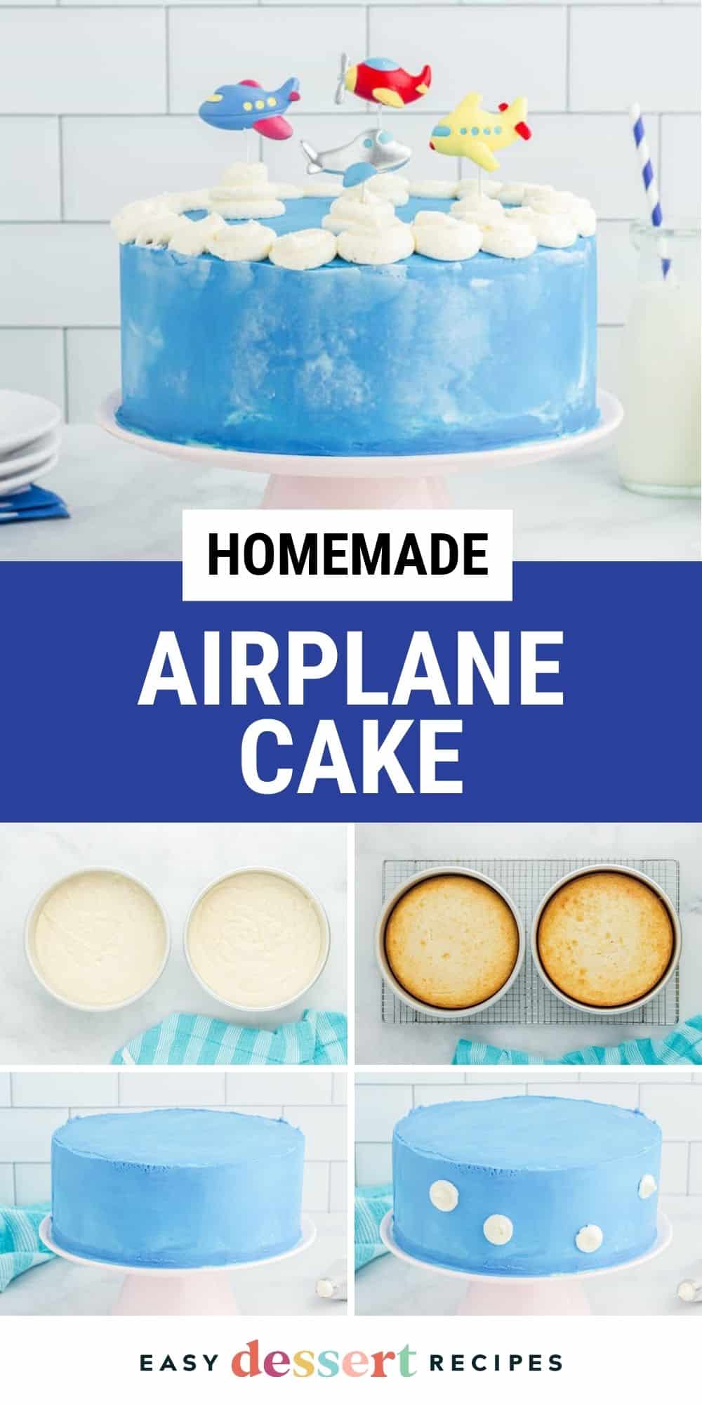 homemade airplane cake recipe