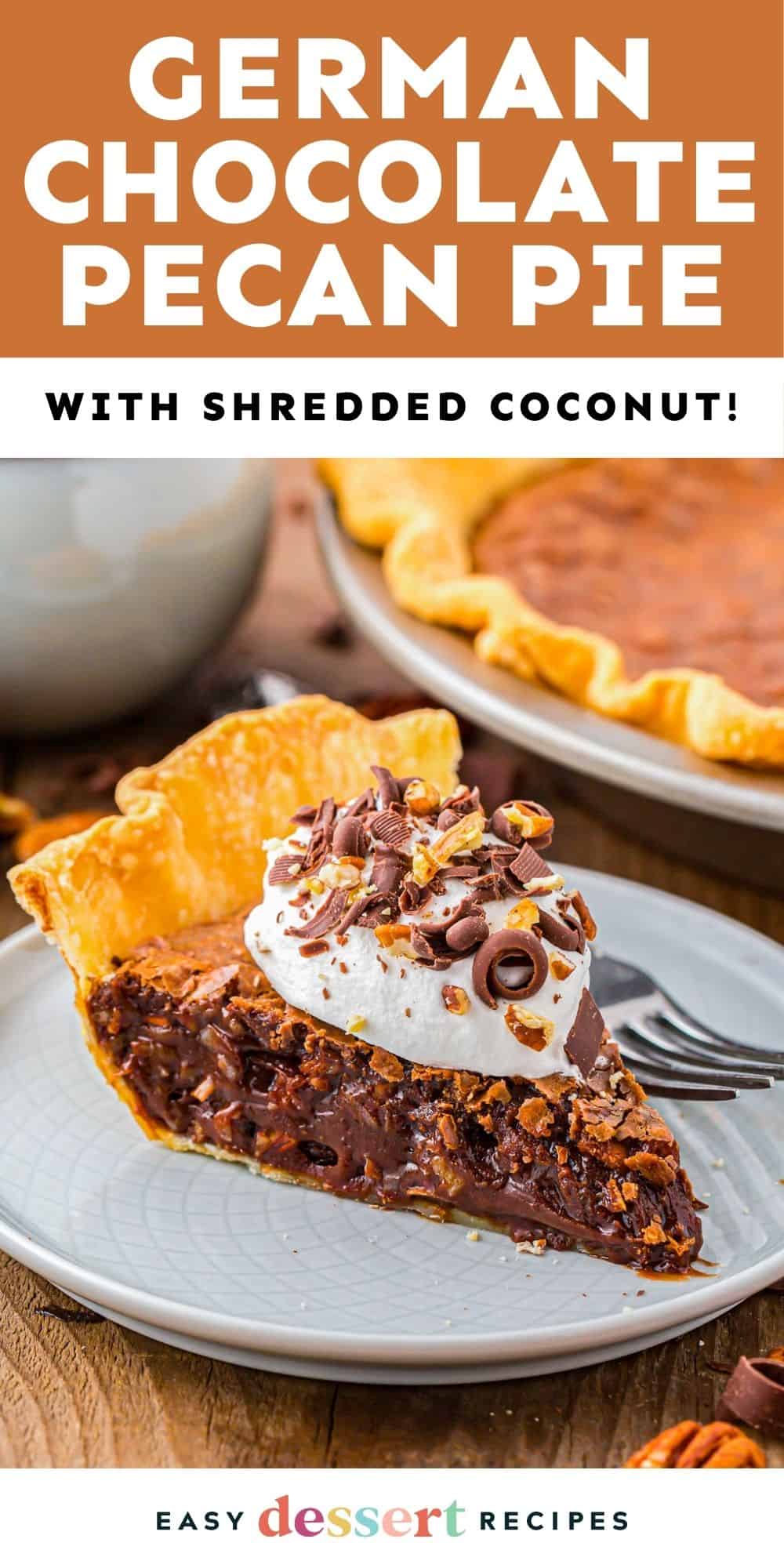 german chocolate pie pin.