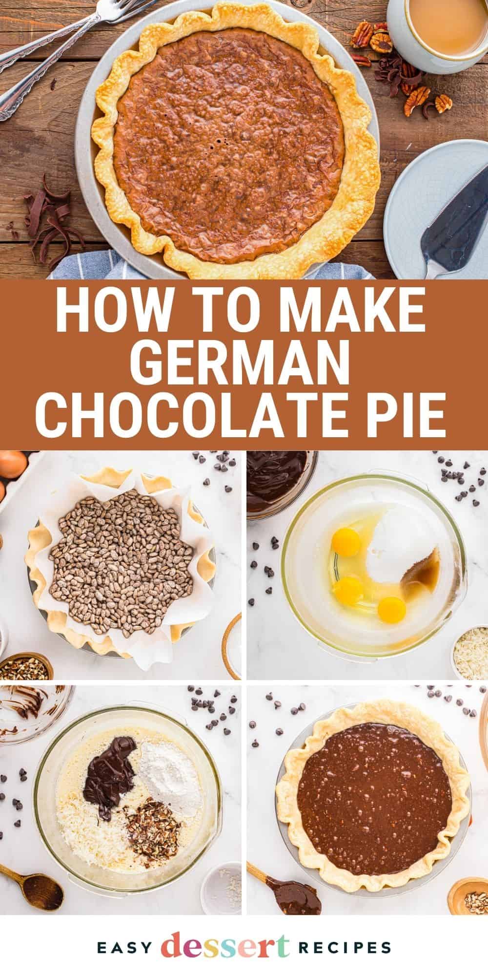 german chocolate pie pin.