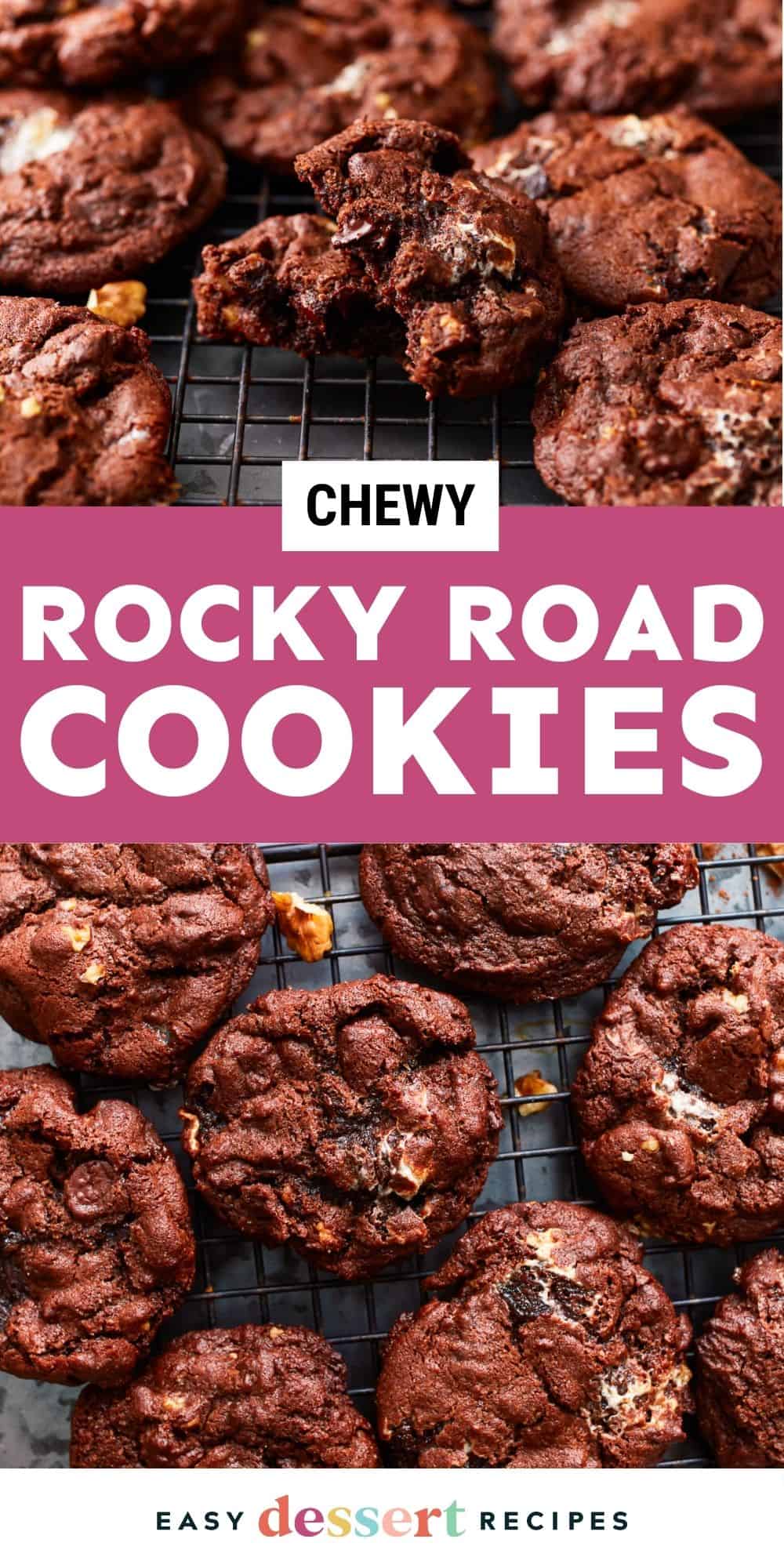 rocky road cookies pin.