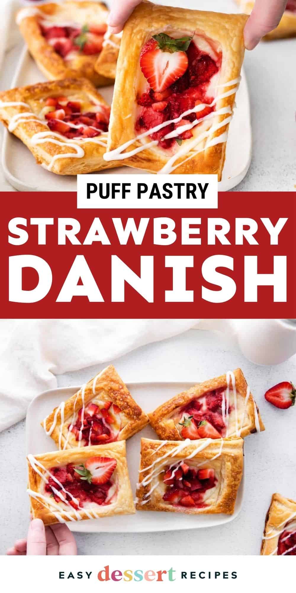 strawberry danish pin.