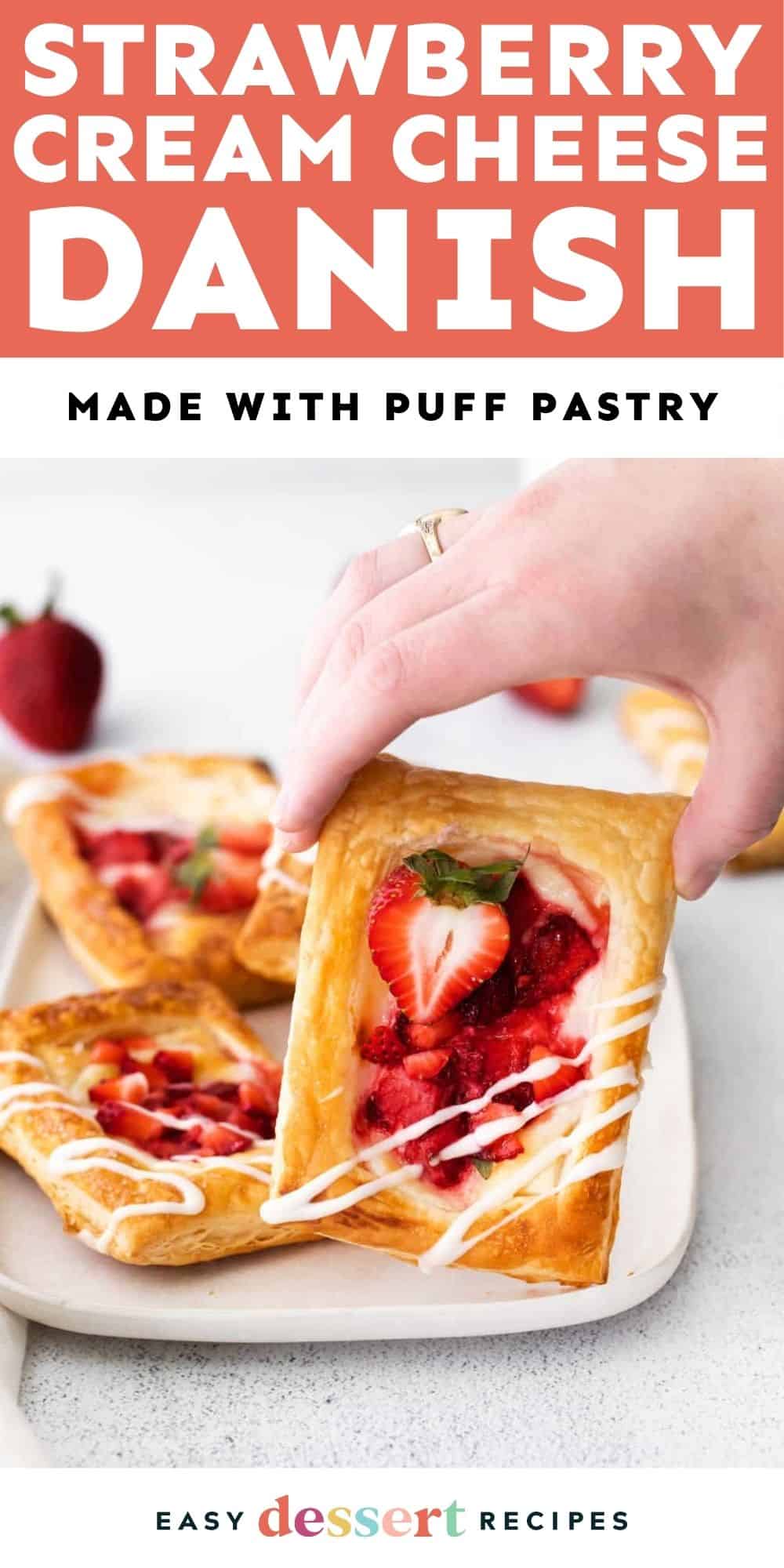 strawberry danish pin.