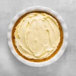 banana pudding filling in a graham cracker pie crust.